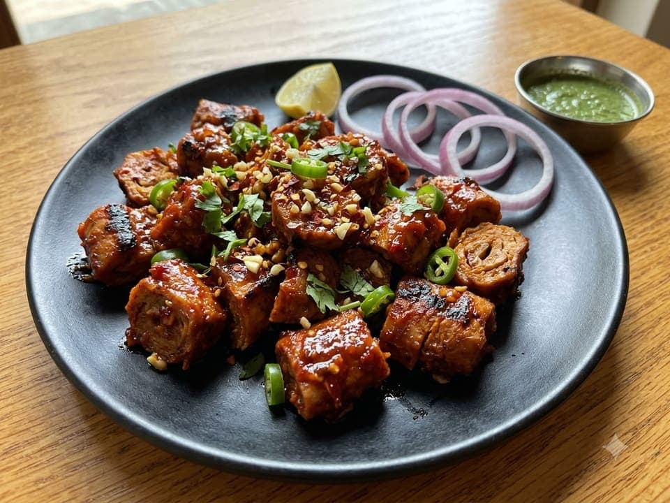 Chilly Garlic Chaap