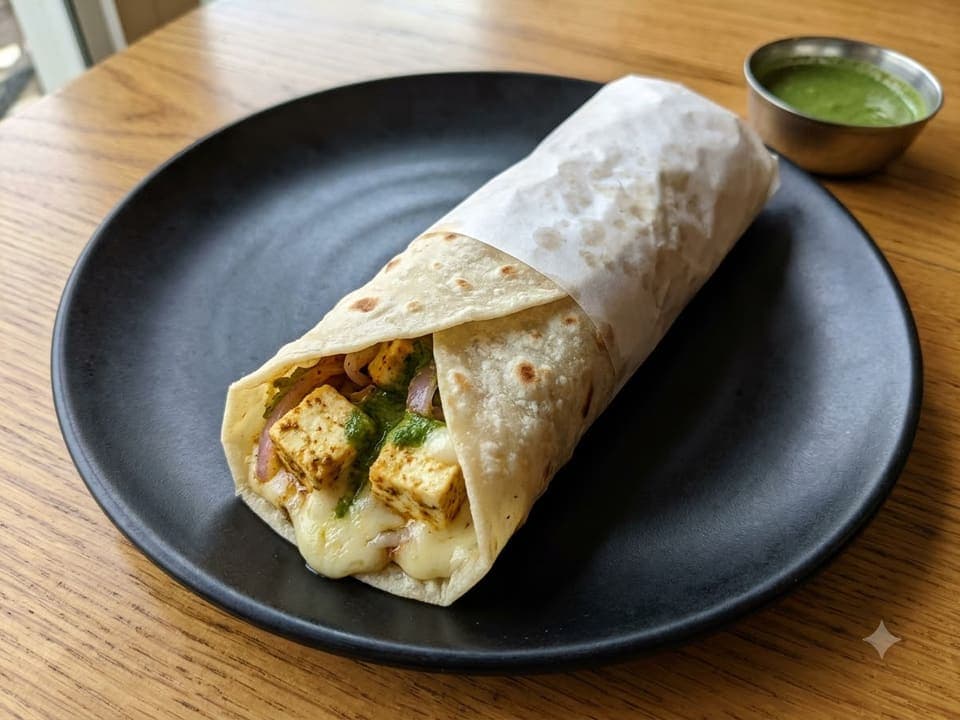 Cheese & Paneer Roll