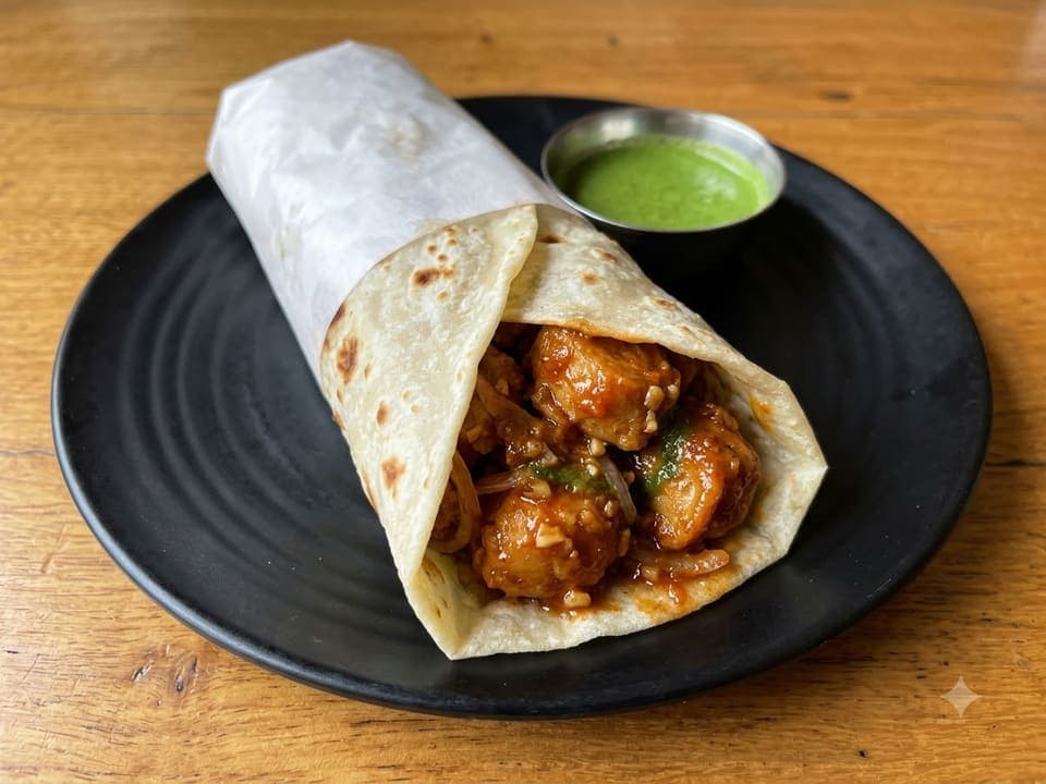 Garlic Chaap Roll