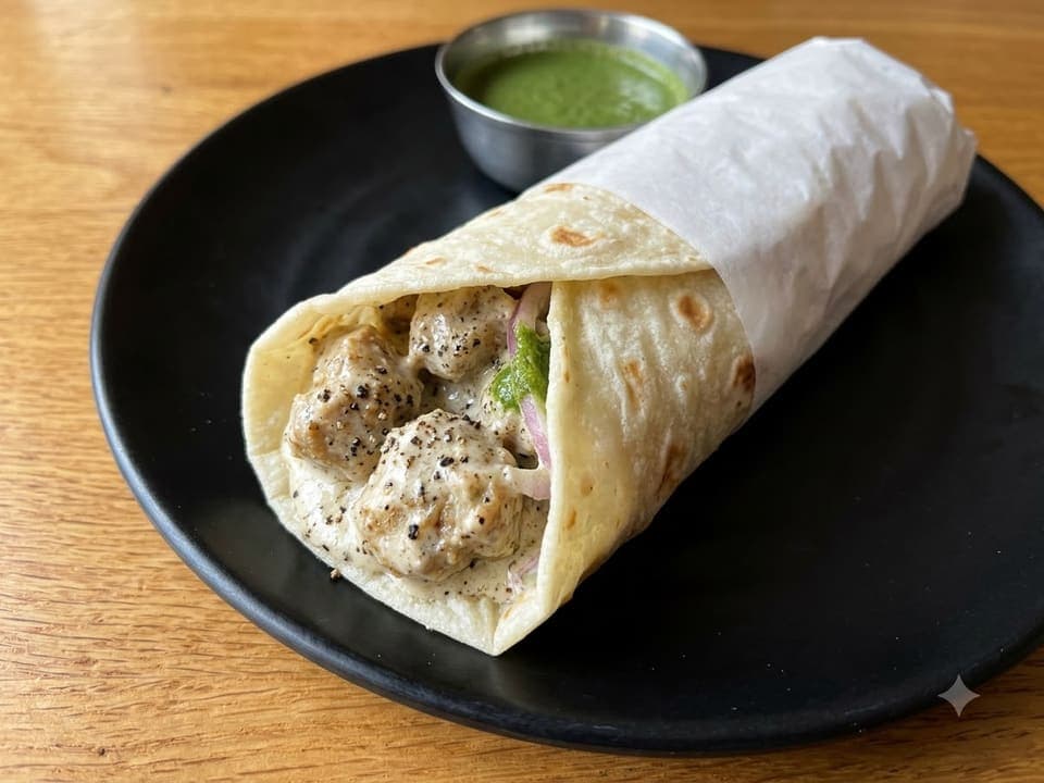 Kali Mirch Chaap Roll