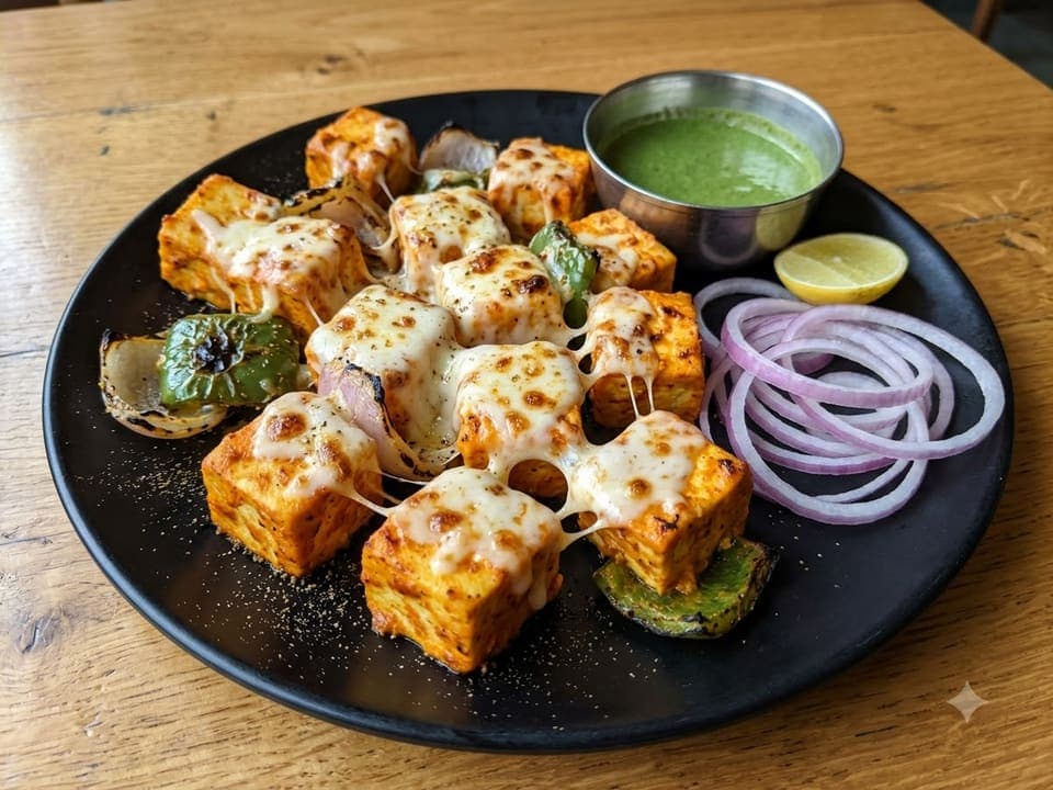 Mozzarella Cheese Paneer Tikka
