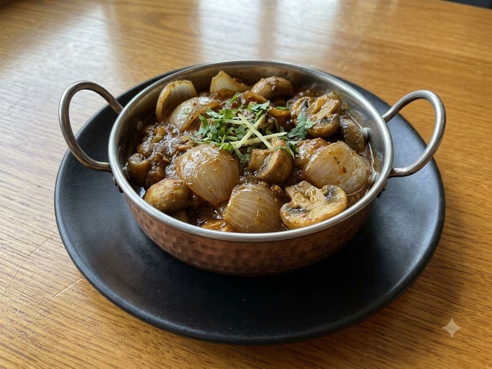 Mushroom Do Pyaza