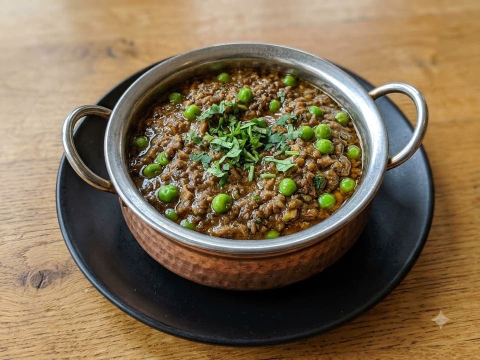 Mushroom Keema Gravy
