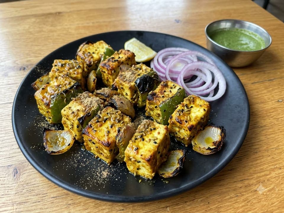 Paneer Achari Tikka