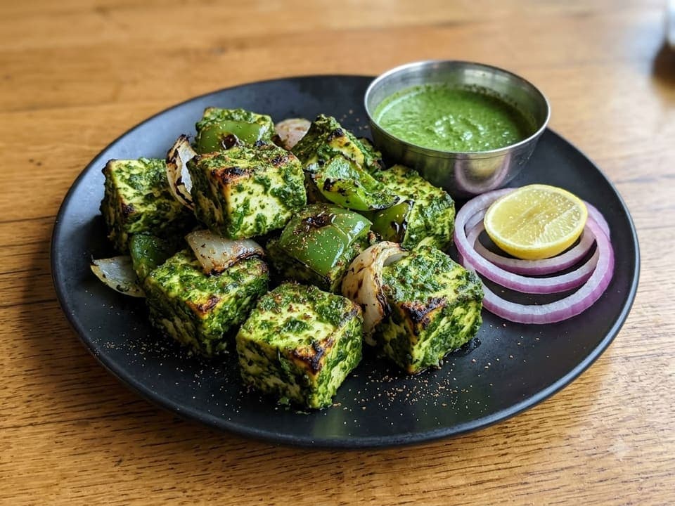 Paneer Haryali Tikka