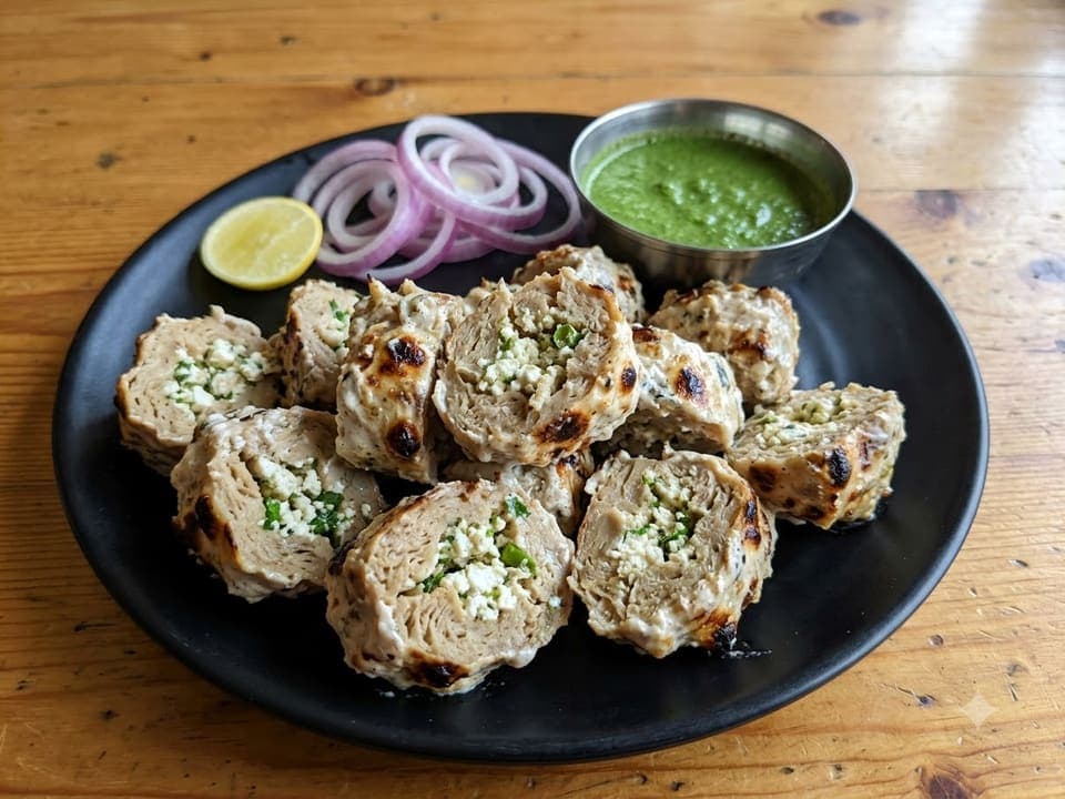 Paneer Stuffed Chaap