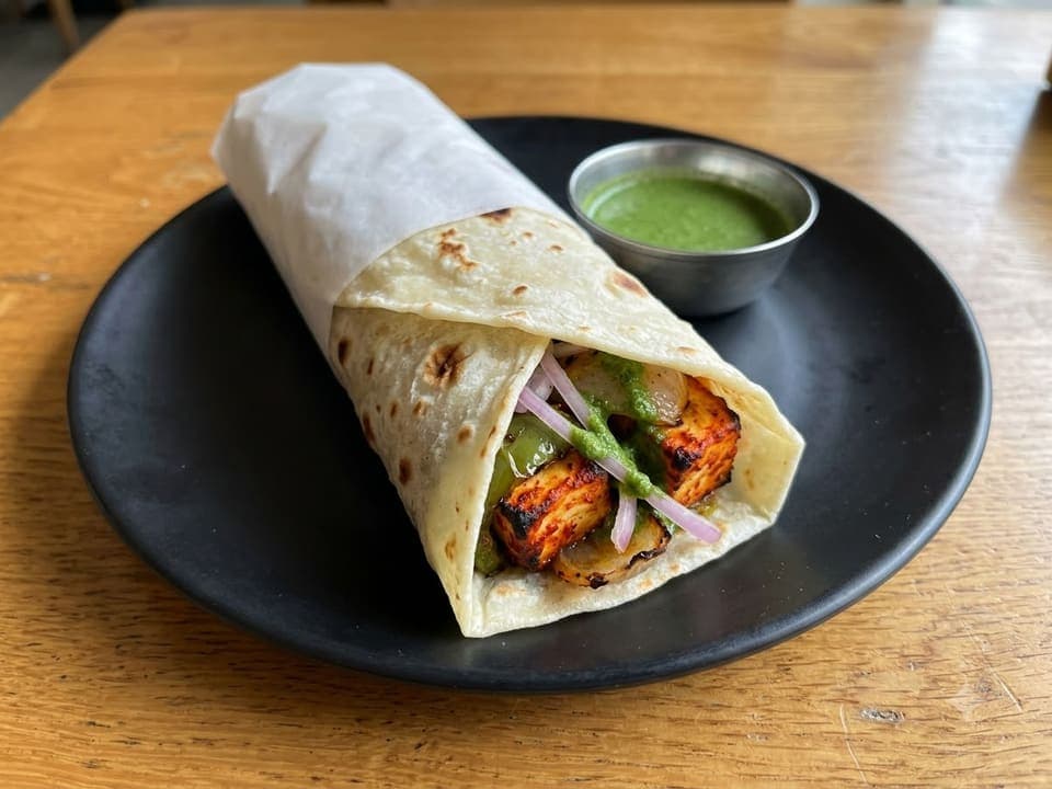 Paneer Tikka Roll