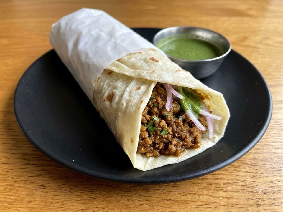 Soya Keema Roll